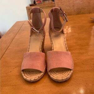 Vince Camuto Pink Espadrille Sandals